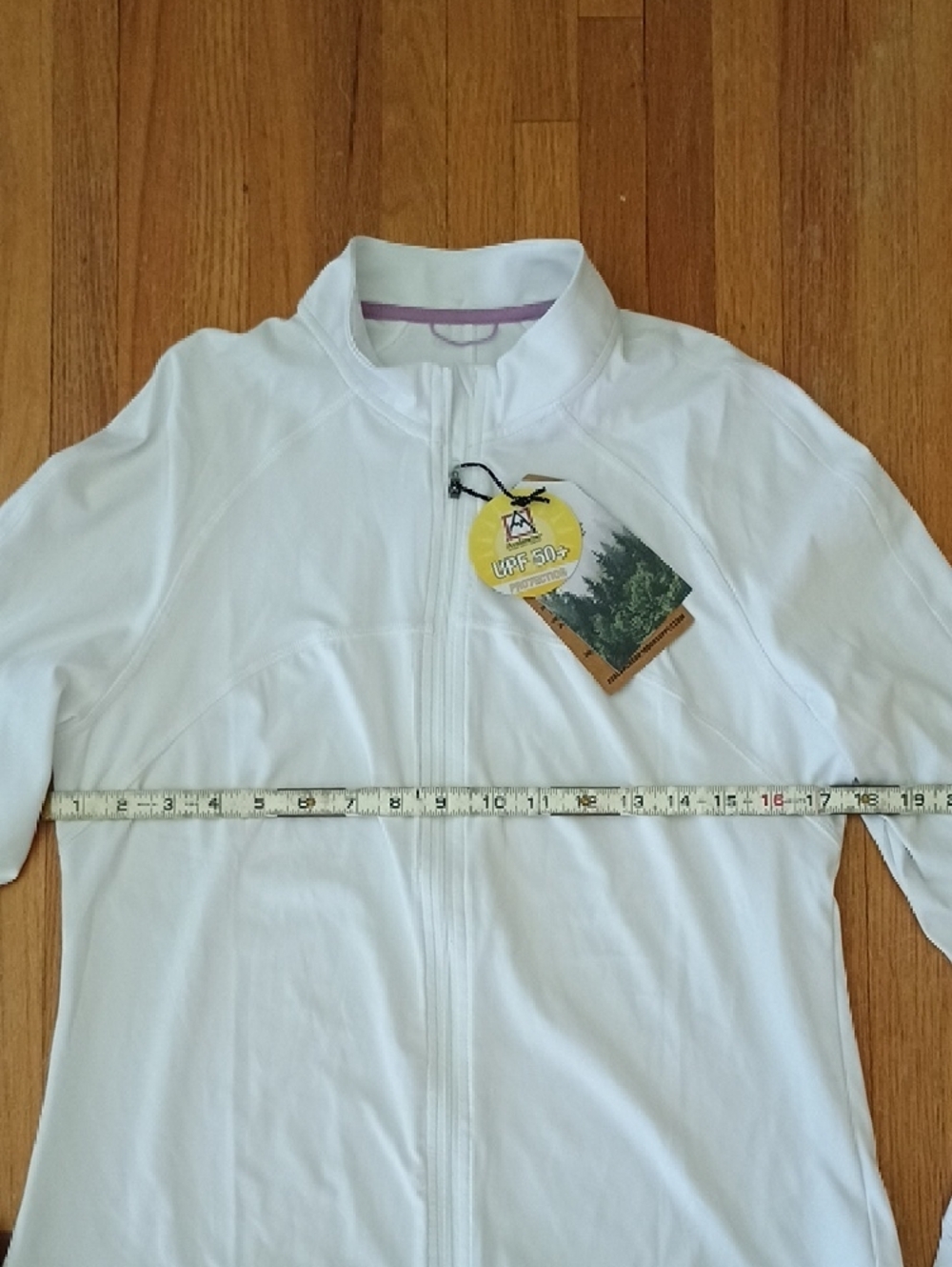 Avalanche White Jacket with Lavender Trim - Picture 6 of 6